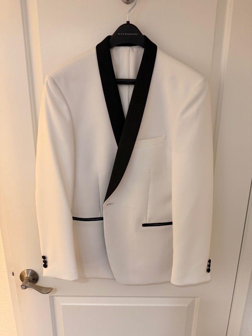 Men’s Egara White Dinner Jacket - 40R